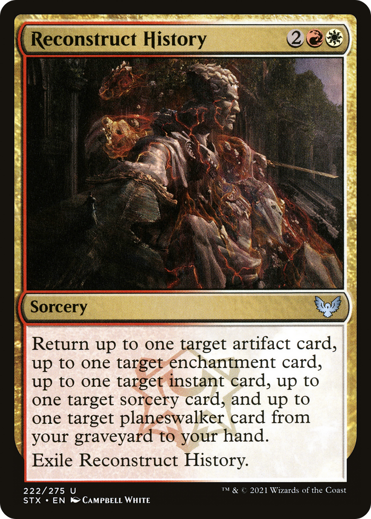 Reconstruct History (STX-222) (Foil)