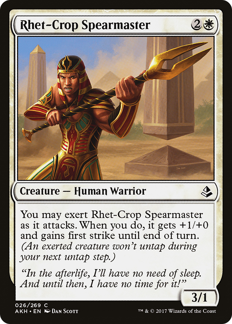 Rhet-Crop Spearmaster (AKH-026)