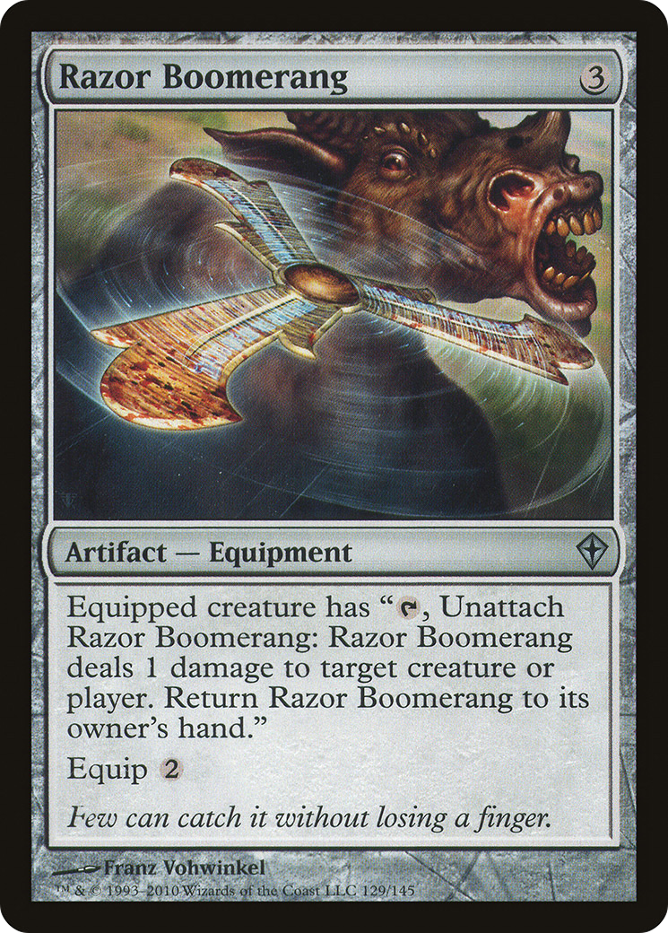 Razor Boomerang (WWK-129)