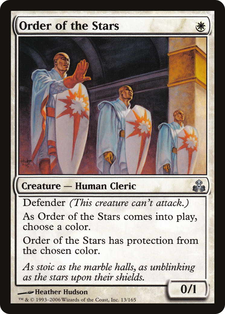 Order of the Stars (GPT-013) (Foil)