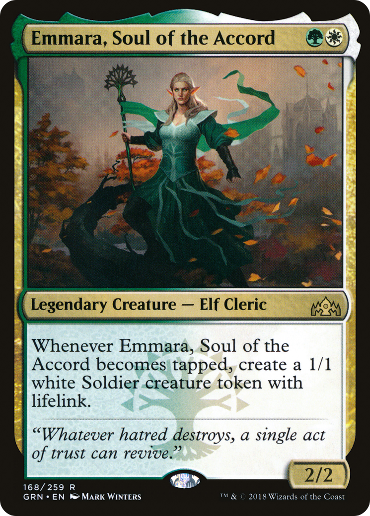 Emmara, Soul of the Accord (GRN-168) (Foil)