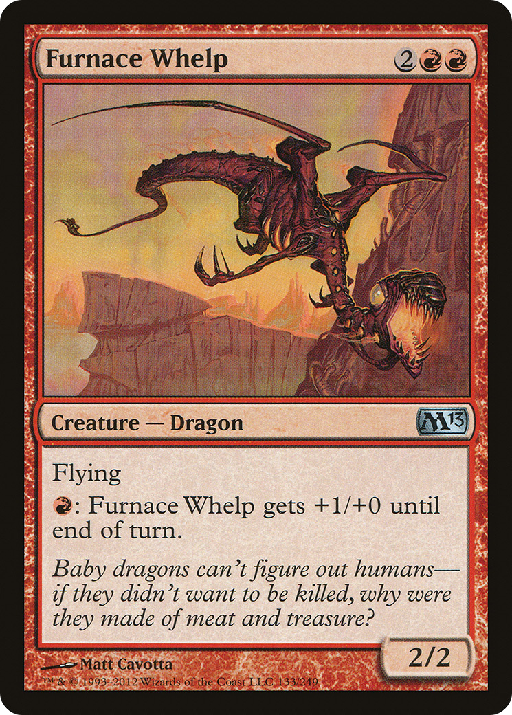 Furnace Whelp (M13-133) (Foil)