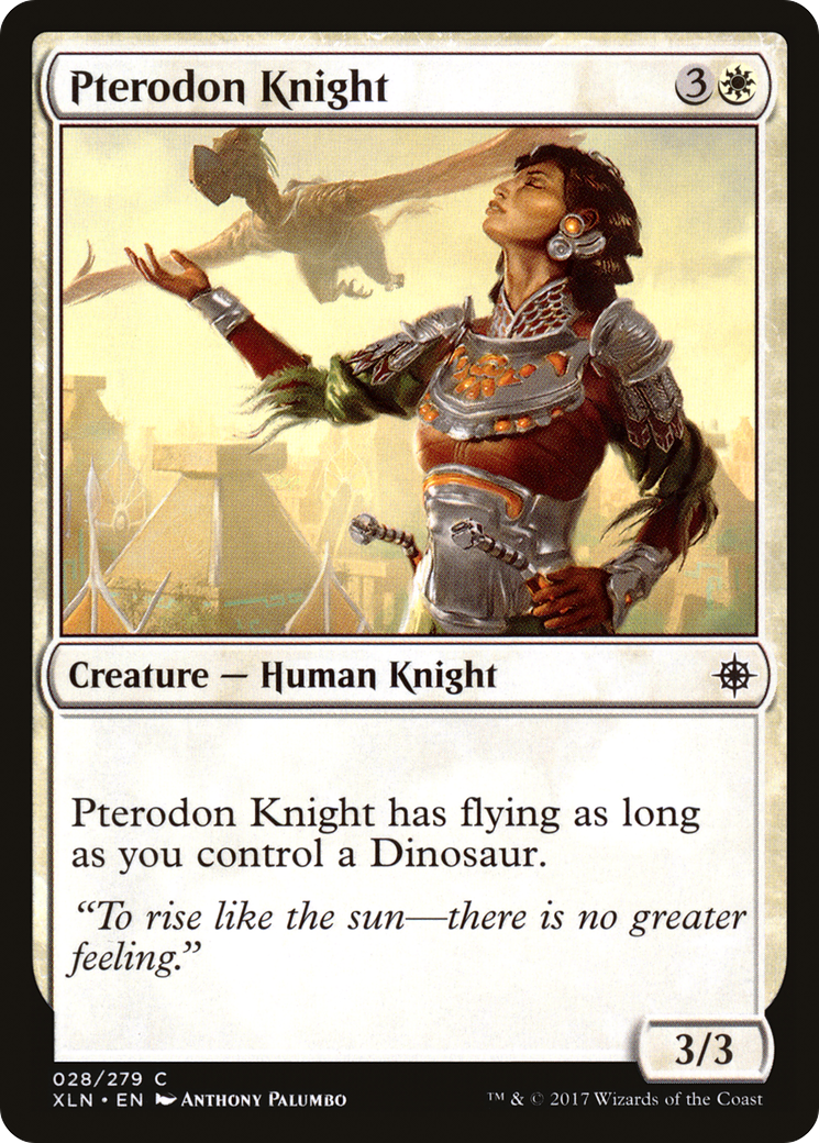 Pterodon Knight (XLN-028) (Foil)