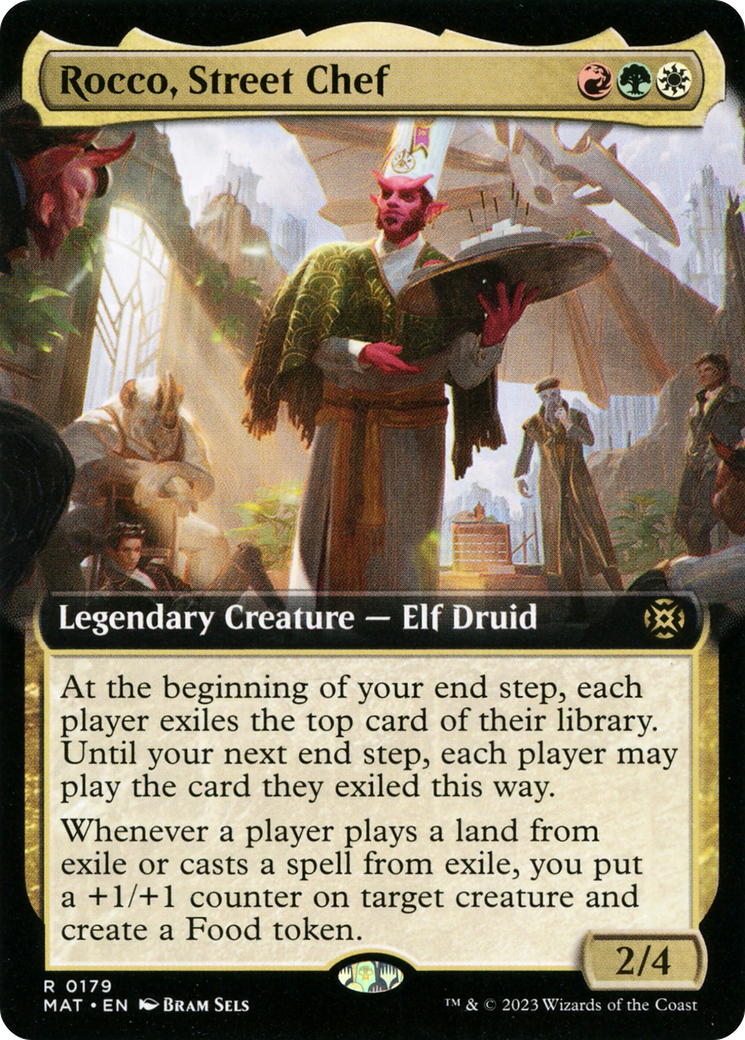 Rocco, Street Chef (MAT-179) (Extended Art)