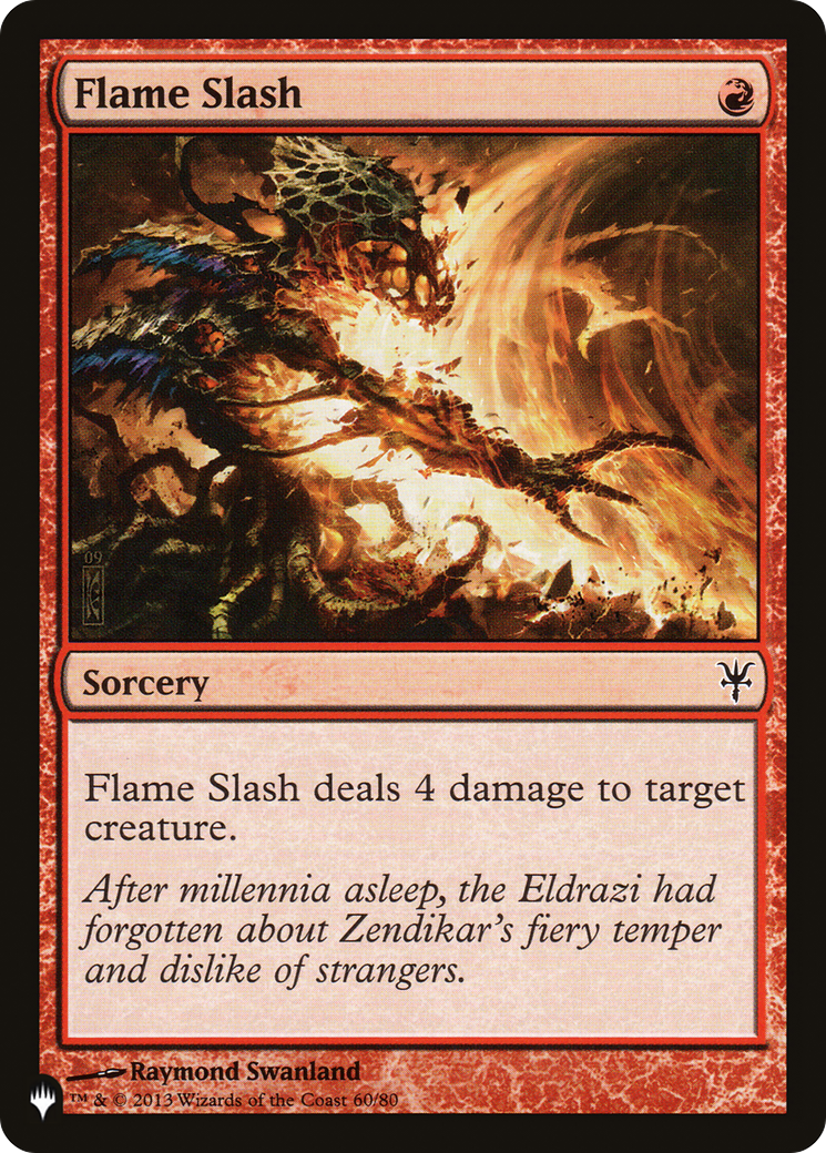 Flame Slash (LIST-DDK-60)