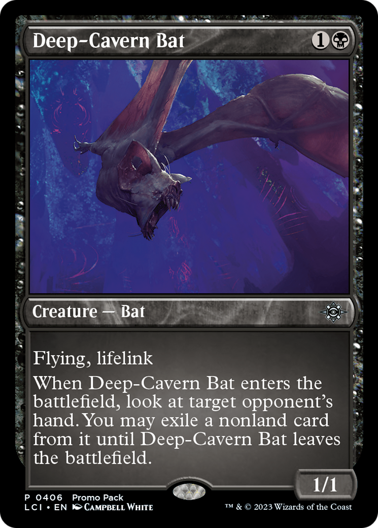 Deep-Cavern Bat (PPLCI-406)