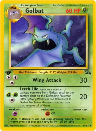 Golbat (FO-034) (1st Edition)