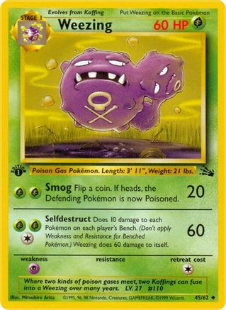 Weezing (FO-045) (Unlimited)