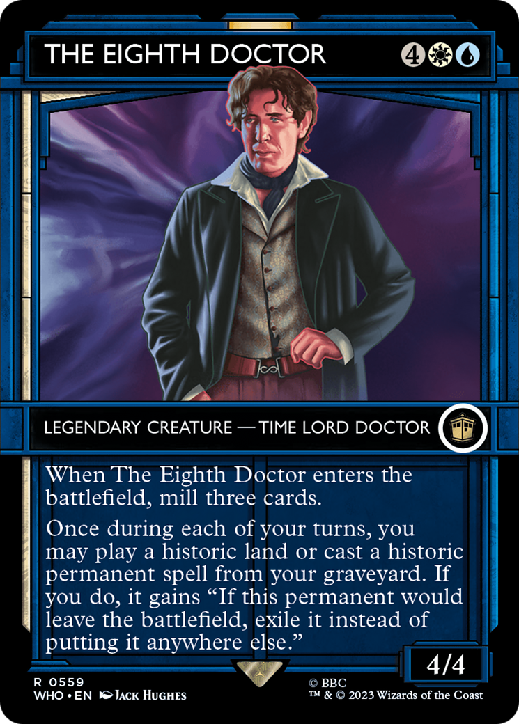 The Eighth Doctor (WHO-559) (Showcase) (Borderless) (Foil)