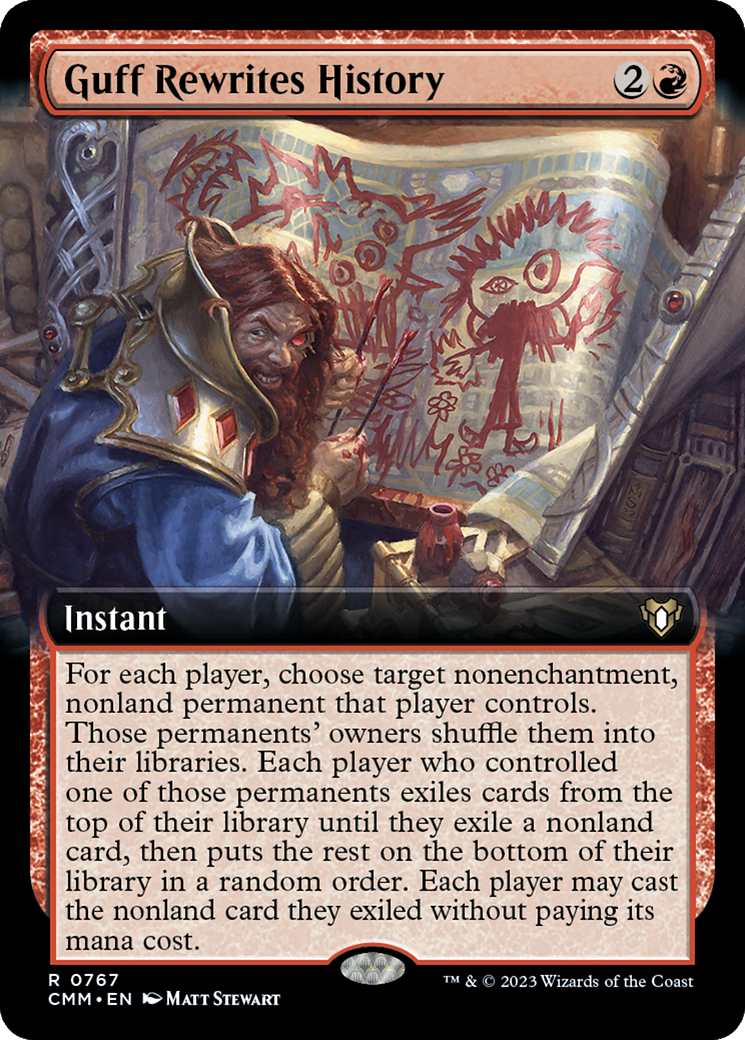 Guff Rewrites History (CMM-767) (Extended Art)