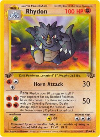 Rhydon (JU-045) (Unlimited)