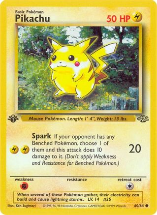 Pikachu (JU-060) (Unlimited)