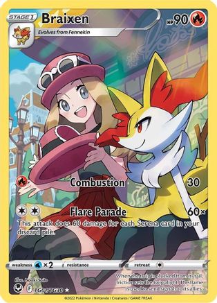 Braixen (SIT:TG-TG01) (Holofoil)