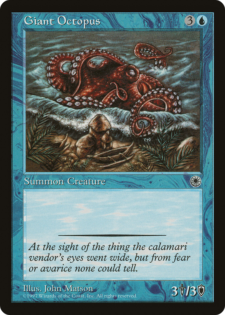 Giant Octopus (POR-056)
