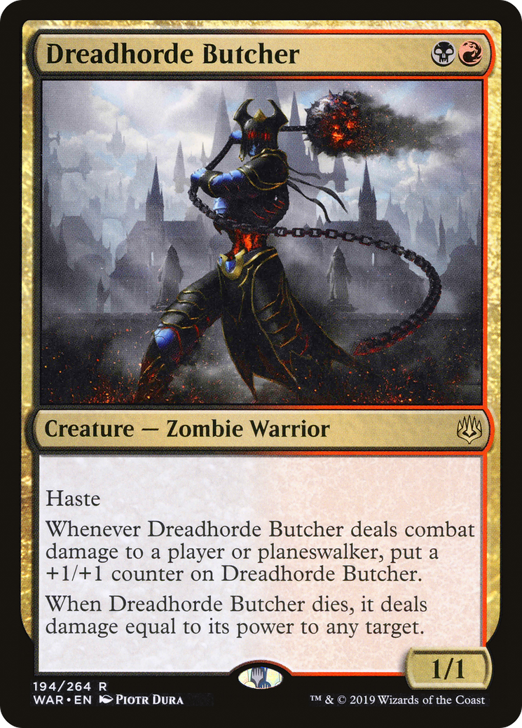 Dreadhorde Butcher (WAR-194) (Foil)