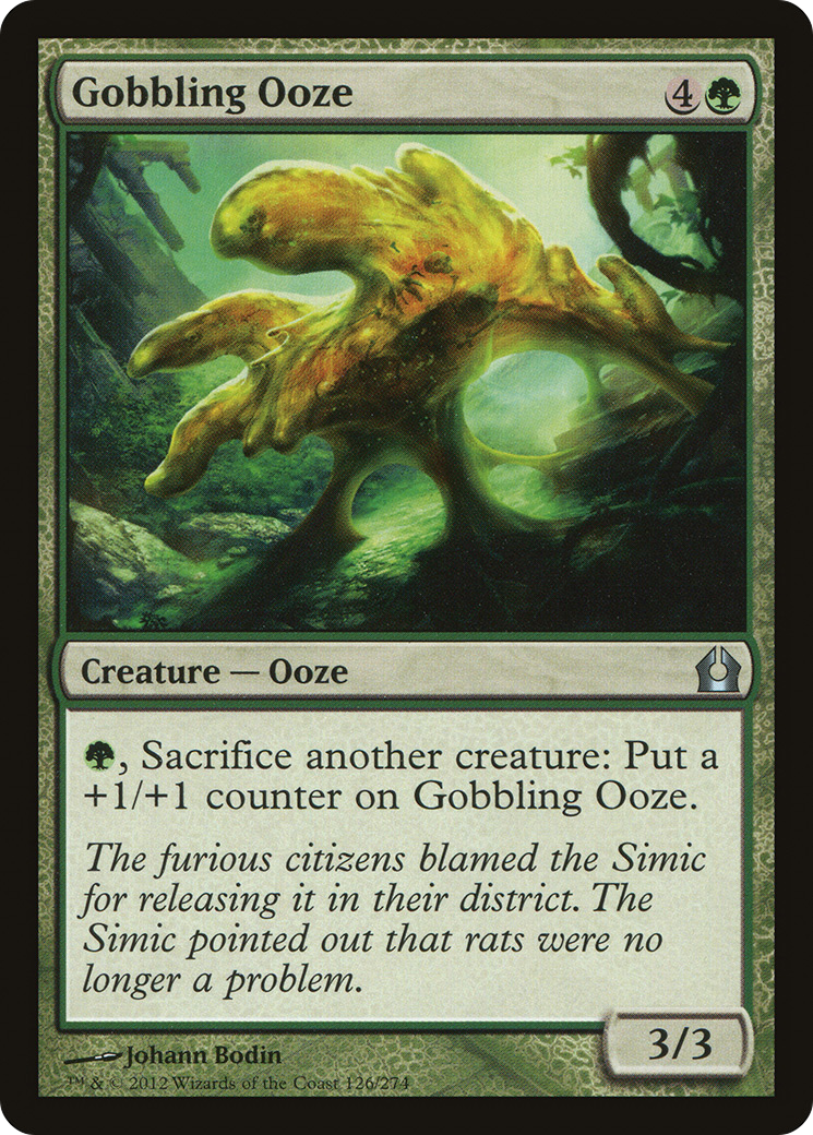 Gobbling Ooze (RTR-126) (Foil)