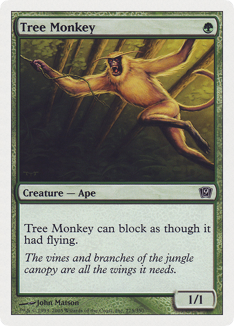Tree Monkey (9ED-275★) (Foil)