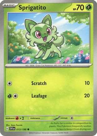 Sprigatito (SVI-013) (Reverse Holofoil)