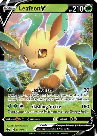 Leafeon V (CRZ-013) (Holofoil)