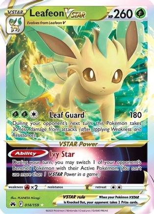 Leafeon VSTAR (CRZ-014) (Holofoil)