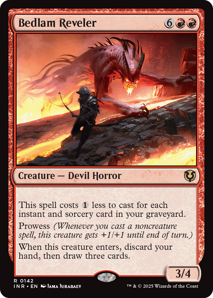 Bedlam Reveler (INR-142) (Foil)