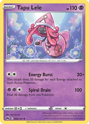 Tapu Lele (CRZ-064) (Holofoil)