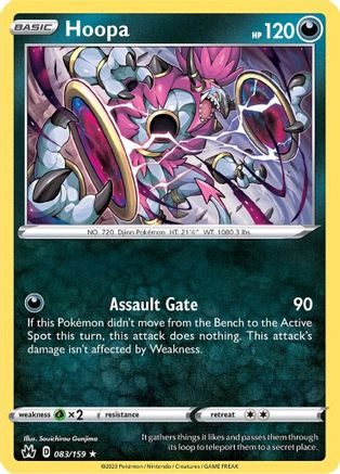Hoopa (CRZ-083) (Holofoil)