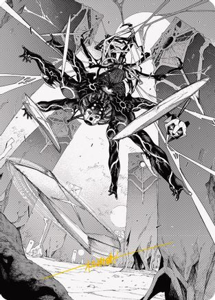 Kaito, Dancing Shadow Art Card (78/81) (Gold-Stamped Signature) (ASONE-078)