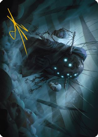 Meldweb Curator Art Card (Gold-Stamped Signature) (ASONE-016)