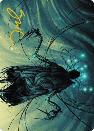 Ichor Synthesizer Art Card (Gold-Stamped Signature) (ASONE-014)