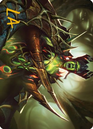 Maze's Mantle Art Card (Gold-Stamped Signature) (ASONE-040)