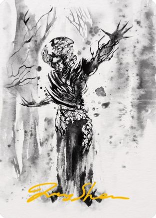 Rustvine Cultivator Art Card (Gold-Stamped Signature) (ASONE-075)