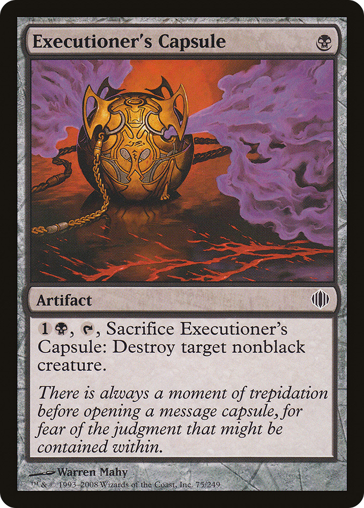 Executioner's Capsule (ALA-075)