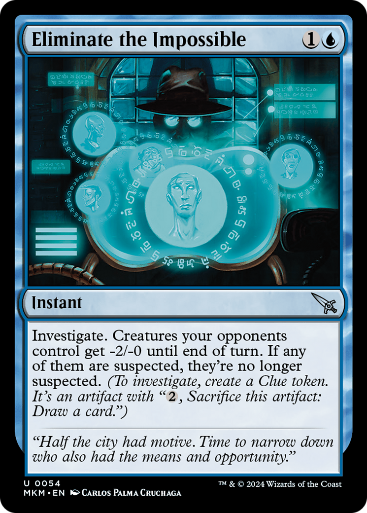 Eliminate the Impossible (MKM-054) (Foil)
