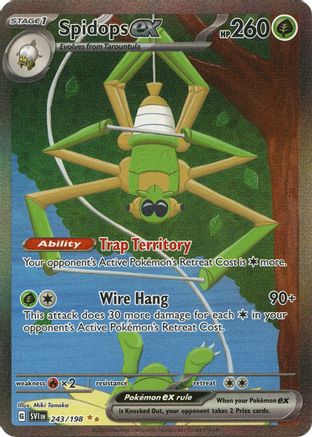 Spidops ex (SVI-243) (Holofoil)