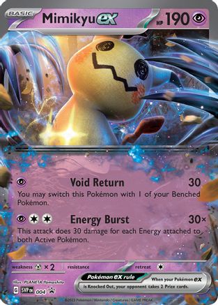 Mimikyu ex (SVP-004) (Holofoil)