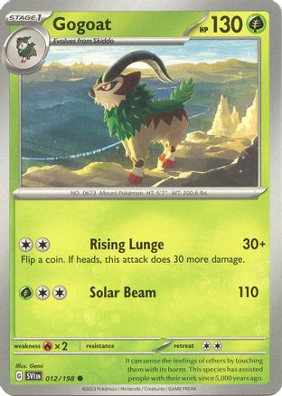 Gogoat (SVI-012) (Reverse Holofoil)