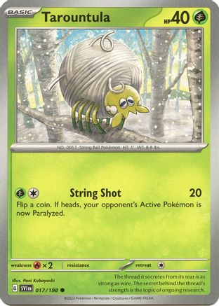 Tarountula (SVI-017) (Reverse Holofoil)