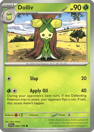 Dolliv (SVI-022) (Reverse Holofoil)