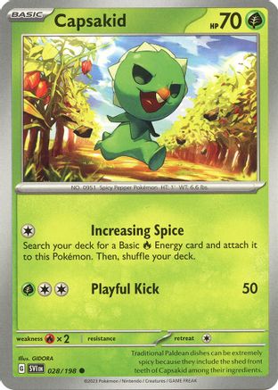 Capsakid (SVI-028) (Reverse Holofoil)