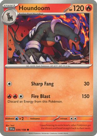 Houndoom (SVI-034)