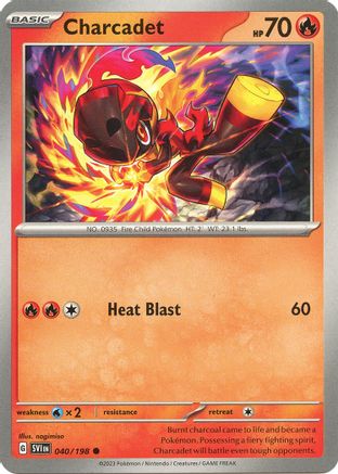 Charcadet (SVI-040) (Reverse Holofoil)