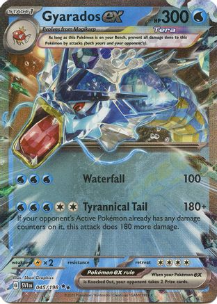 Gyarados ex (SVI-045) (Holofoil)