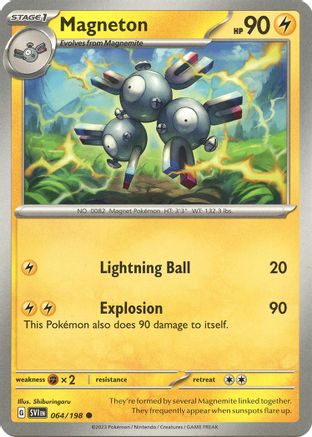 Magneton (SVI-064) (Reverse Holofoil)