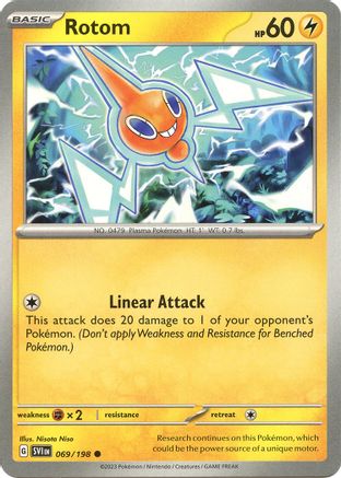 Rotom (SVI-069) (Reverse Holofoil)