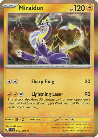 Miraidon (SVI-080) (Holofoil)