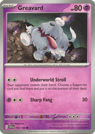 Greavard (SVI-105) (Reverse Holofoil)