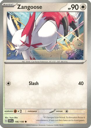 Zangoose (SVI-146) (Reverse Holofoil)