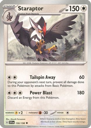 Staraptor (SVI-150) (Reverse Holofoil)