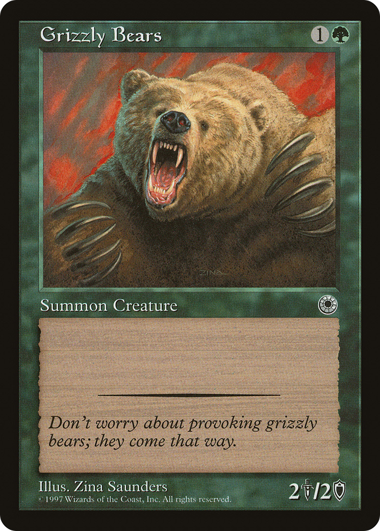 Grizzly Bears (POR-169)